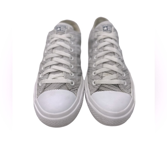 CONVERSE CTAS II OX WHITE, BLACK, WHITE Men’s size 10 - Picture 4 of 7